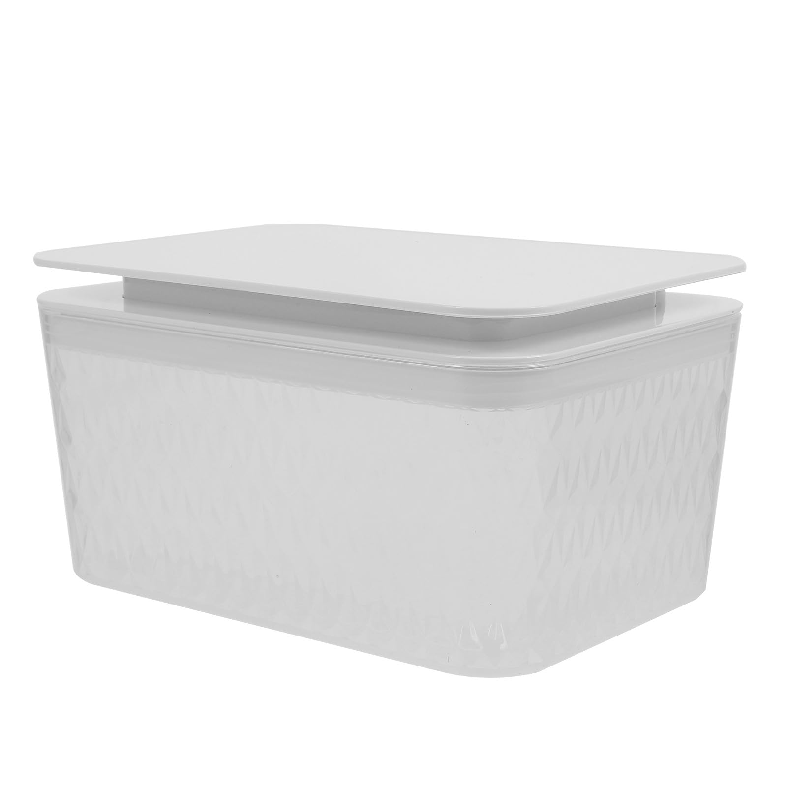 Caja Dispensadora de Toallitas Húmedas con Tapa de Cristal, Contenedor Reutilizable para Baño y Hogar, Estuche Compacto para Toallitas y Pañuelos, Accesorio Práctico para Limpieza