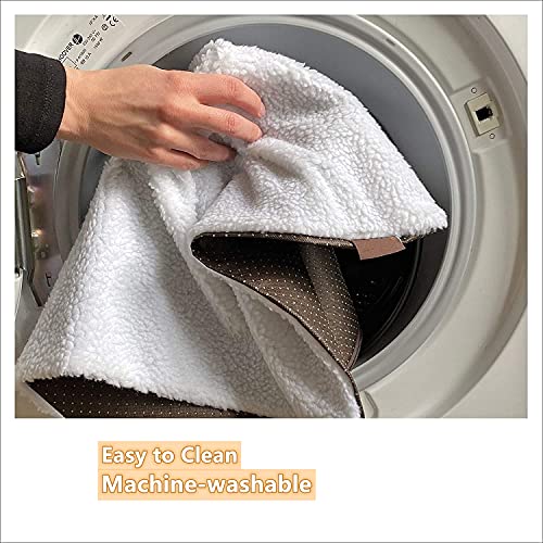 Petlex Self Heating Cat Bed, Self-Warming Cat Pad, Cat Thermal Mat With Soft Washable Fleece Cover, 23.6" X 17.7" #TOP4