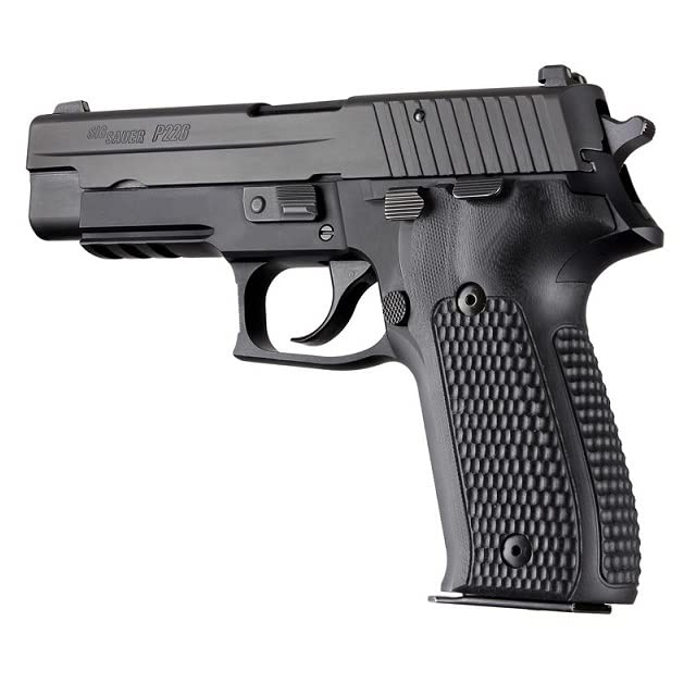 Hogue 26139 SIG Sauer P226 DA/SA Solid Black G10 Grips
