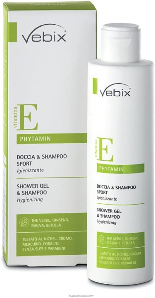 Vebi Institute Biochemical Vebix Phytamin Shower and Sport Shampoo - 200 ml