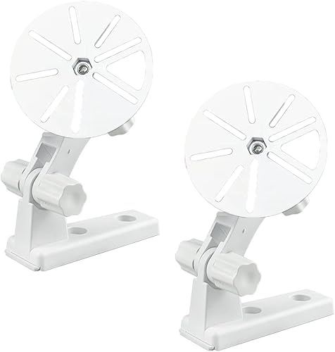 Paquete de 2 soportes de pared para cámara domo, soporte de leva, soporte de techo para CCTV, monitor de bebé, cámara web IP para interiores y