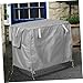 POPETPOP Oxford Cloth Dog Cage Cover Waterproof PET Kennel Protector for Outdoor Use Sunshade and Dust Cover for Dog Crates and Indoor Cages Privacy