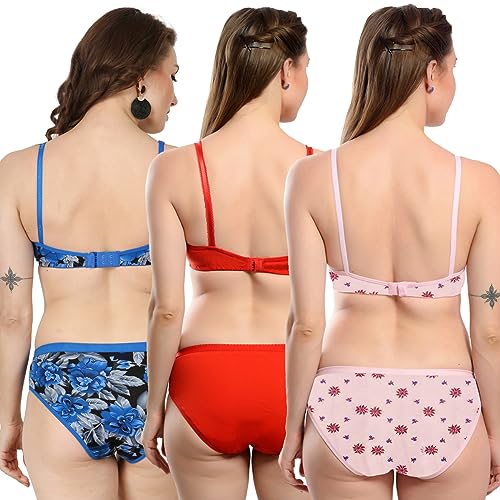 Image of Love Maker | Lingerie Set for Women | Bra Panty Set for Women | Undergarments for Women Bra Panty | Innerwear for Women | Non Padded Bra for Women | Cotton Bra Panty for Women Daily use.