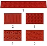 reliefmatten zum backen aus rotem Silikon Contacto Reliefmatte 60x40cm Platten