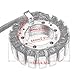 Stator Coil Regulator Rectifier Compatible With Automotive Motorcycle Parts VT1100 ACE 1997 VT 1100 1987-1990 1992-1997