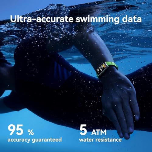 HUAWEI Band 10 Akıllı Saat – Yapay Zeka Destekli Spor Takibi, Profesyonel Düzeyde Uyku Analizi, Uyku Nefes Farkındalığı, 14 Güne Kadar Pil Ömrü, iOS ve Android Uyumlu, Siyah
