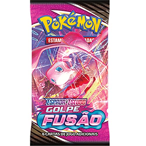 Card Game Pokémon 8 Golpe Fusão com 19 Cartas - Copag