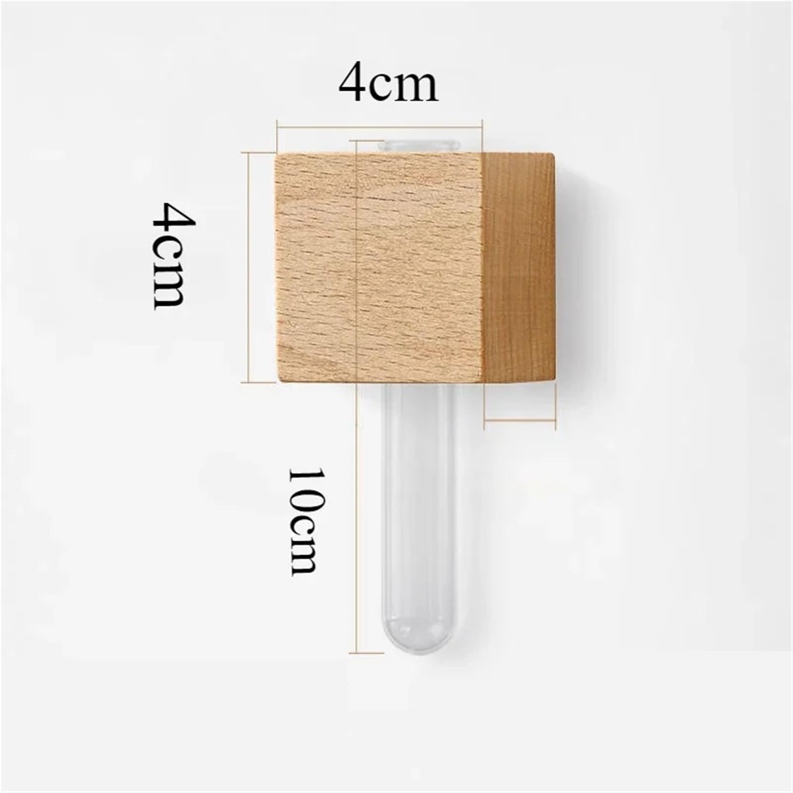 Wandvase Reagenzglas-Hydrokulturvase | Kühlschrank Home Decor Wohnzimmer Wand magnetische Vase(2pcs)