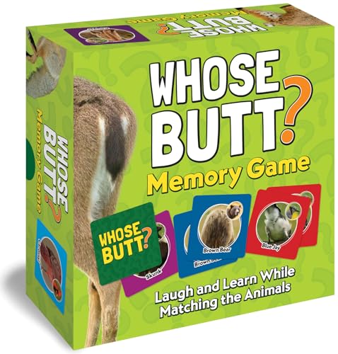 Whose Butt? Memory Game image 2