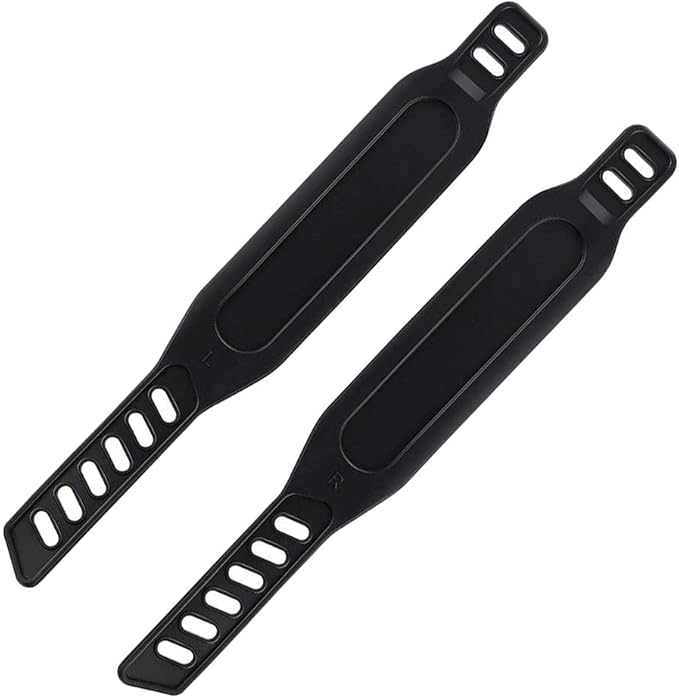 Correas de Pedales, 1 Pares Bicicleta Estática Correas del Pedal, Correas de Pedales para Bicicletas, Fácil de Ajustar Correa del Pedal, para Bicicleta de montaña Fixed Gear, Casa o Gimnasio