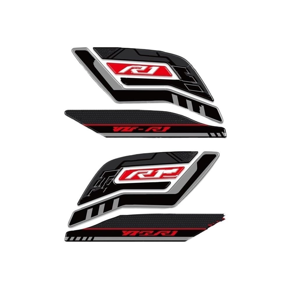 Decal Tank Protector Tank Pad Motorcycle Fuel Tank Pad Stickers Protector Decals for YZF R1 R1M YZFR1 2015-2023