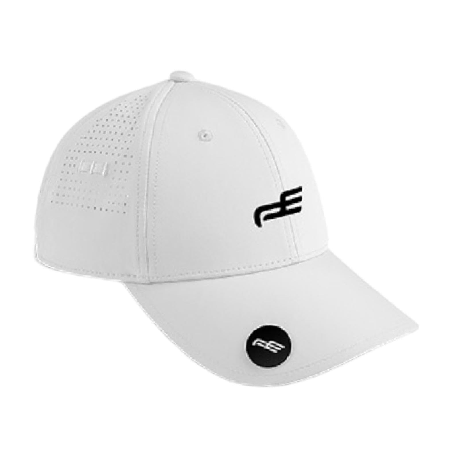 SNAPPSY Baseball Hat Headgear Summer Breathable Golf Cap with Tee Holder Ball Marker White-picture-47