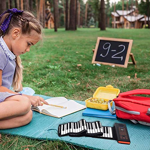 HMTOHL Clavier Portable Piano Roll Up 88 Touches Clavier Électronique Flexible Silicone - Les Beatles, Paul McCartney, John Lennon, RIngo Starr, George Harrison HMTOHL Clavier Portable Piano Roll Up 88 Touches Clavier Électronique Flexible Silicone – Image 3