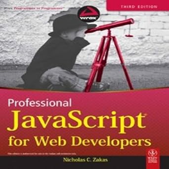 Professional Javascript For Web Developers, 3Rd Edition: Nicholas C ...