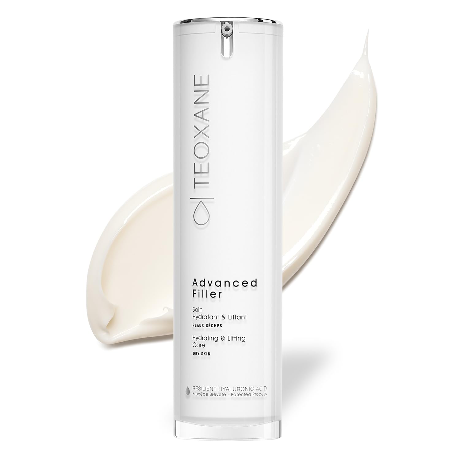 TEOXANE - Advanced Filler Feuchtigkeits- und Anti-Aging Gesichtscreme für trockene Haut, Mit RHA®, palmitoylatischen Peptiden und Sheabutter, pflegt, glättet und verbessert die Elastizität der Haut