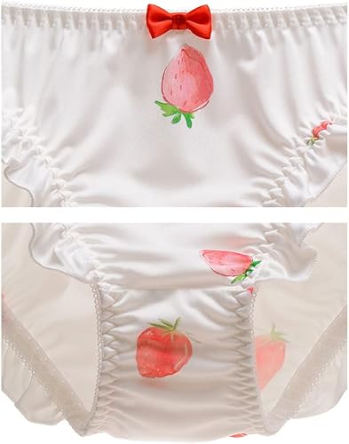 Miniatura 6 de Paquete de 2 bragas japonesas de Stawberry para bikini, ropa interior de anime para cosplay