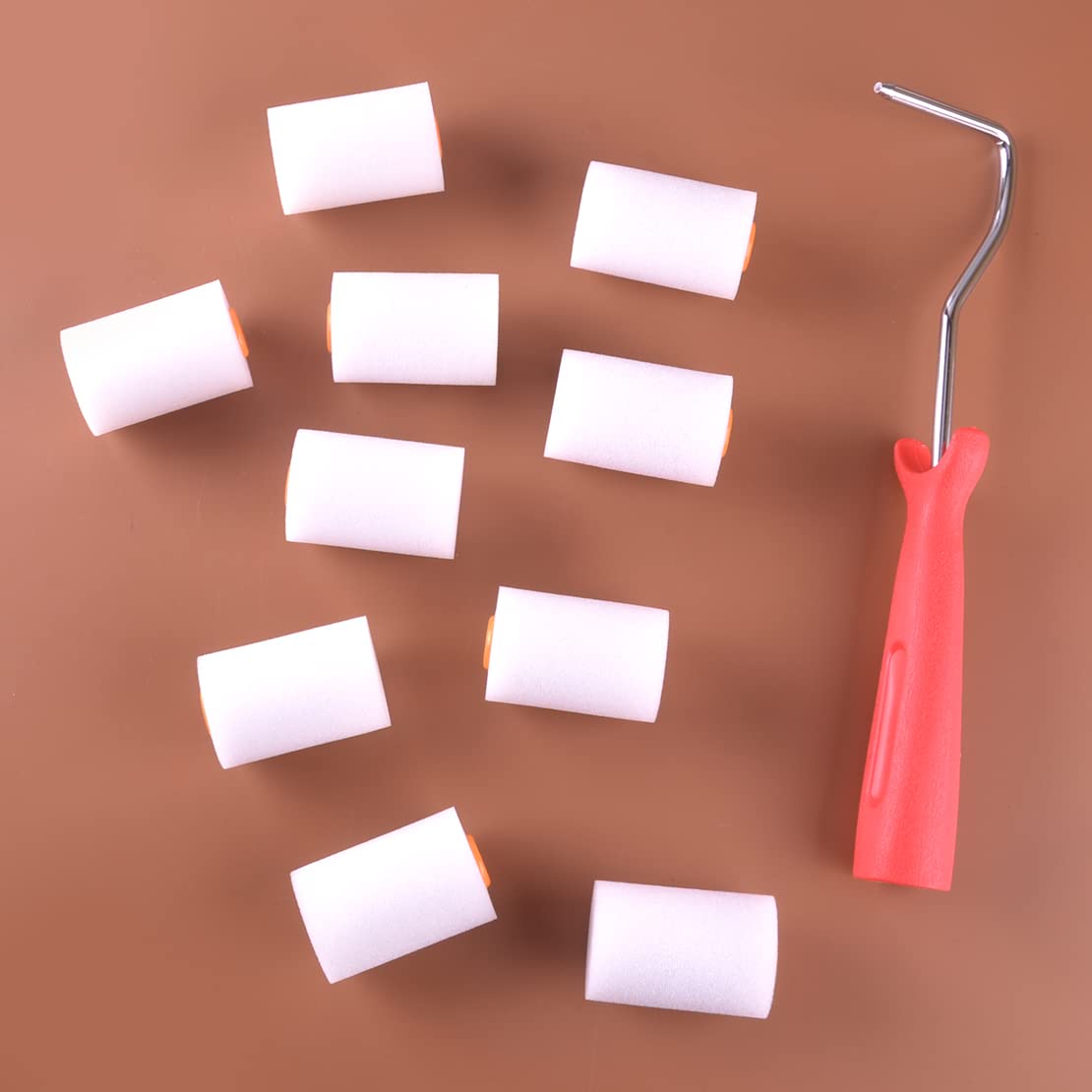 Mini Schaumstoff Farbroller Abdeckungen Hülse hohe Dichte für kleine Fläche Farbe Versorgung