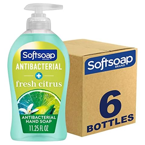 Softsoap Antibacterial Liquid Hand Soap, 6 Pack Cover