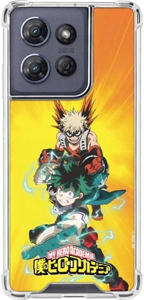 Skinit Clear Phone Case Compatible with Moto G Stylus 5G (2025) - Officially Licensed My Hero Academia Katsuki Bakugo Season 4 Design
