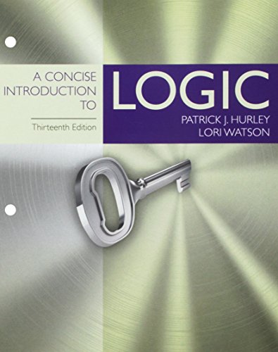 A Concise Introduction to Logic, Loose-Leaf Version view 2