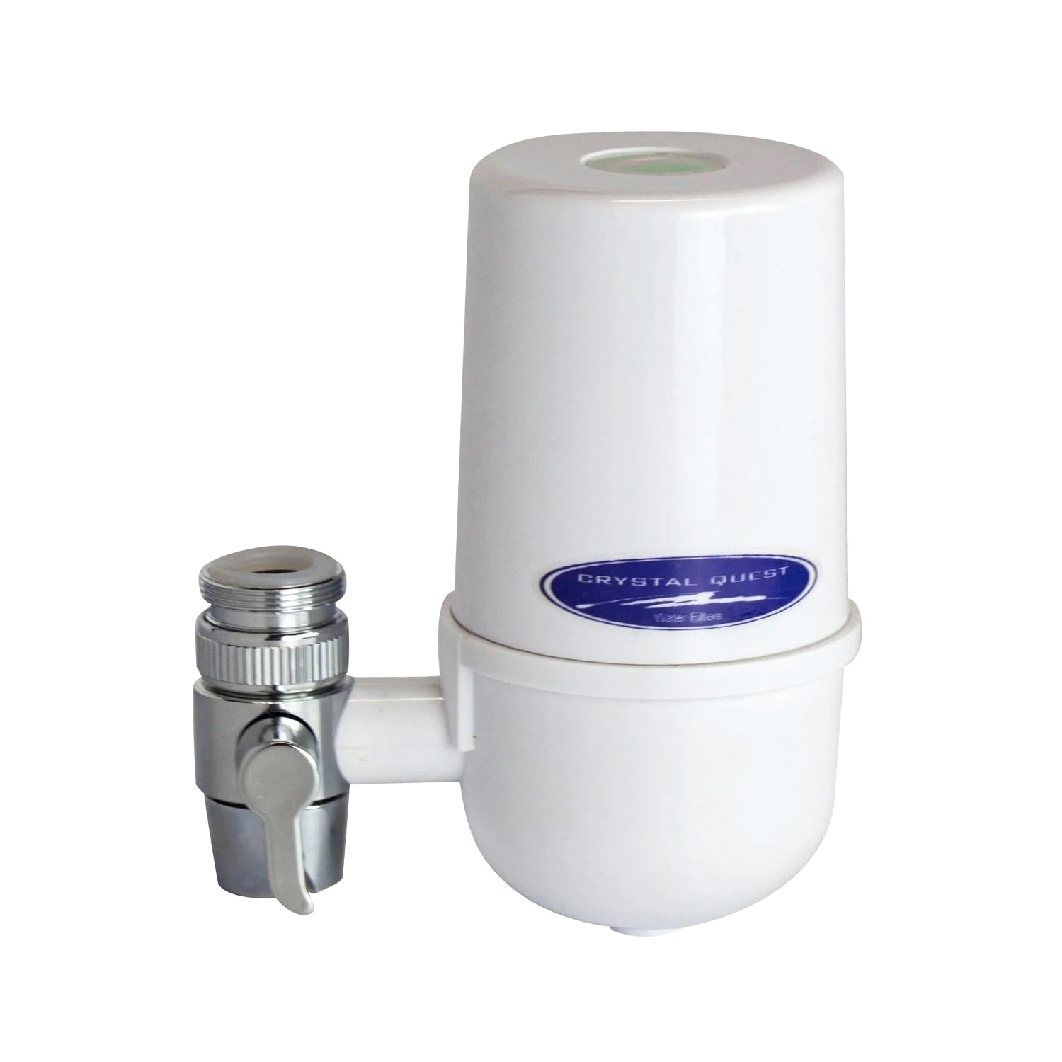 Faucet Mount Water Filter System (6 Stages Advanced Filtration/White) | Crystal Quest