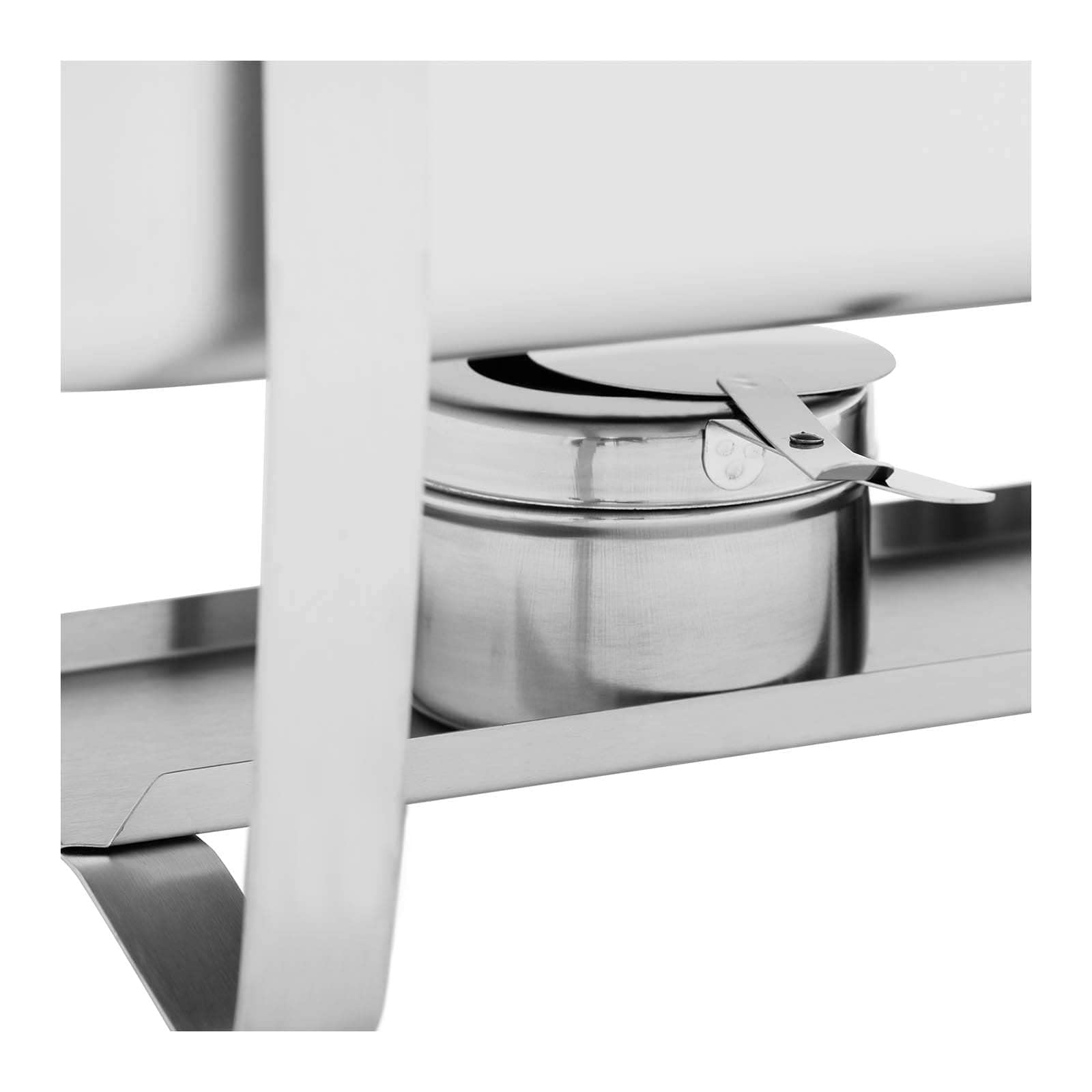 Royal Catering RCCD_RT20_2X9L Chafing Dish Set 2-teilig 2 x 8 L inkl. GN Behälter Warmhaltebehälter Rechaud Wärmebehälter