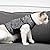 Cat Anxiety Jacket Weighted Calming Coat Vest, Stress Relief Comfort Shirt Anxiety Calming Wrap for Pet Cats In Fireworks, Travel