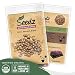 CERTIFIED ORGANIC SEEDS (Appr. 115) - Quincy Pinto Dry Bean Seeds - Heirloom Seeds Beans Collection - Non GMO, Non Hybrid Vegetable Seeds, USA