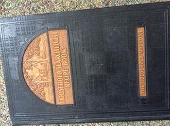 Hardcover Household Searchlight Recipe Book