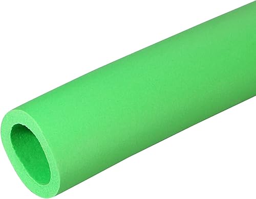 MECCANIXITY Empuñadura de tubo de espuma empuñaduras 0.866 in ID 1.260 in OD 6.6ft verde para utensilios, fitness, herramientas mango soporte