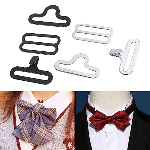 Fliege Clip,Bow Tie Clip,Fliege Verschluss,Fliege Hardware Clip Set,Hakenverschluss,Fliege Verschluss Set Krawatten Haken Clip,Metall Verschlüsse Clips,Einstellbare Metall Krawatte Clip,10 Set