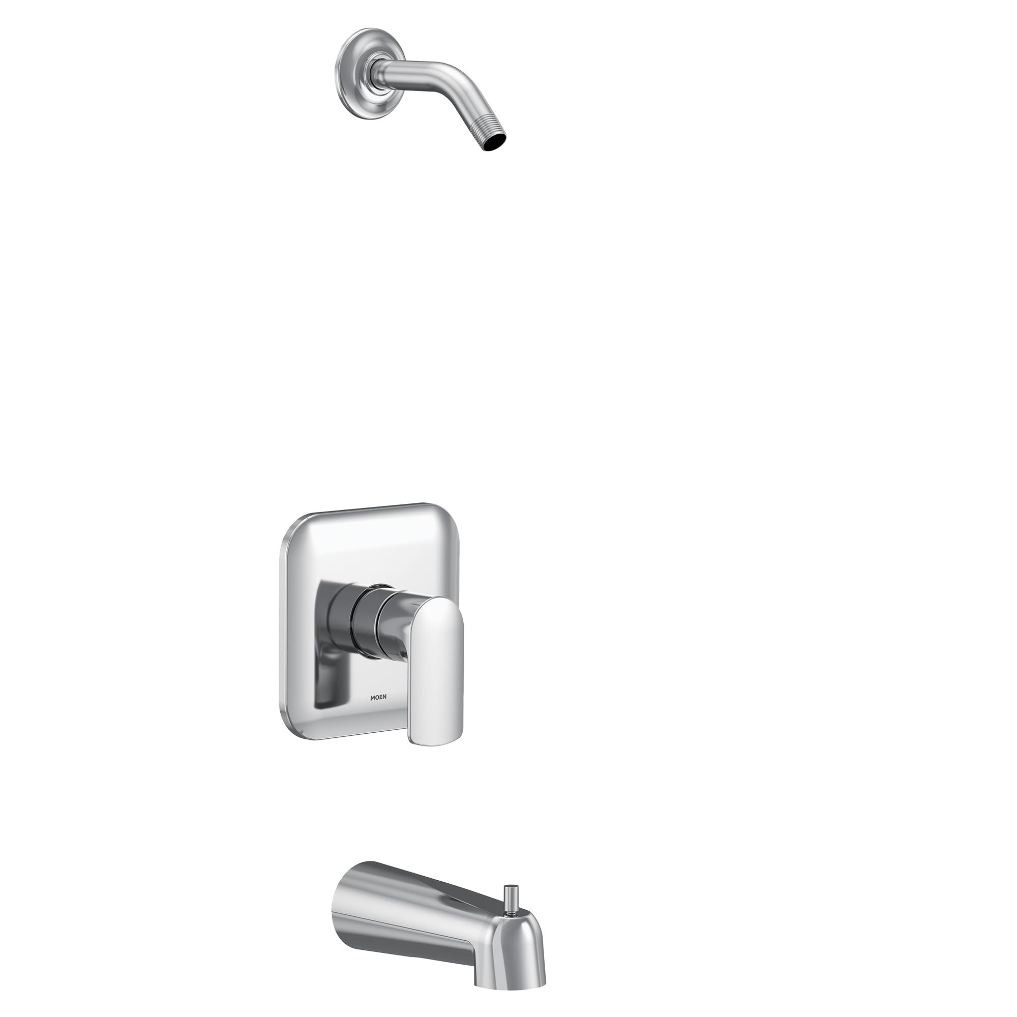 Garniture de douche et baignoire Moen UT2813NH Rizon mitigeur monocommande M-CORE chrome