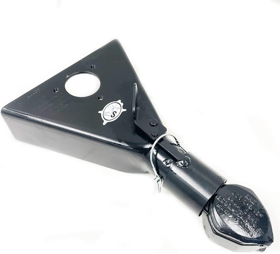 SOUTHWEST WHEEL 2 5/16" Low Profile Sleeve Lock A-Frame Trailer Coupler, 12,500 lbs. Load Capacity