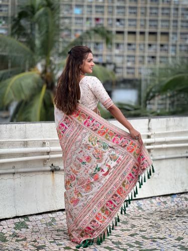 Elite Weaves kashmiri silk saree – image 4