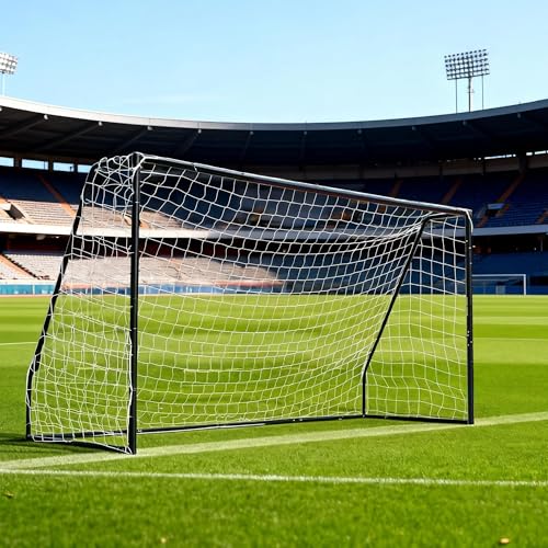 ActiveTrail 12x6 FT Heavy Duty Soccer Goal with Steel Frame