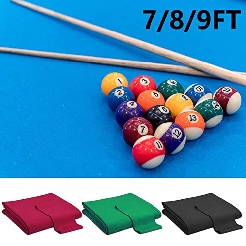 Tapis de billard usé ? Changez le feutre de votre table 8ft avec notre kit complet - 4