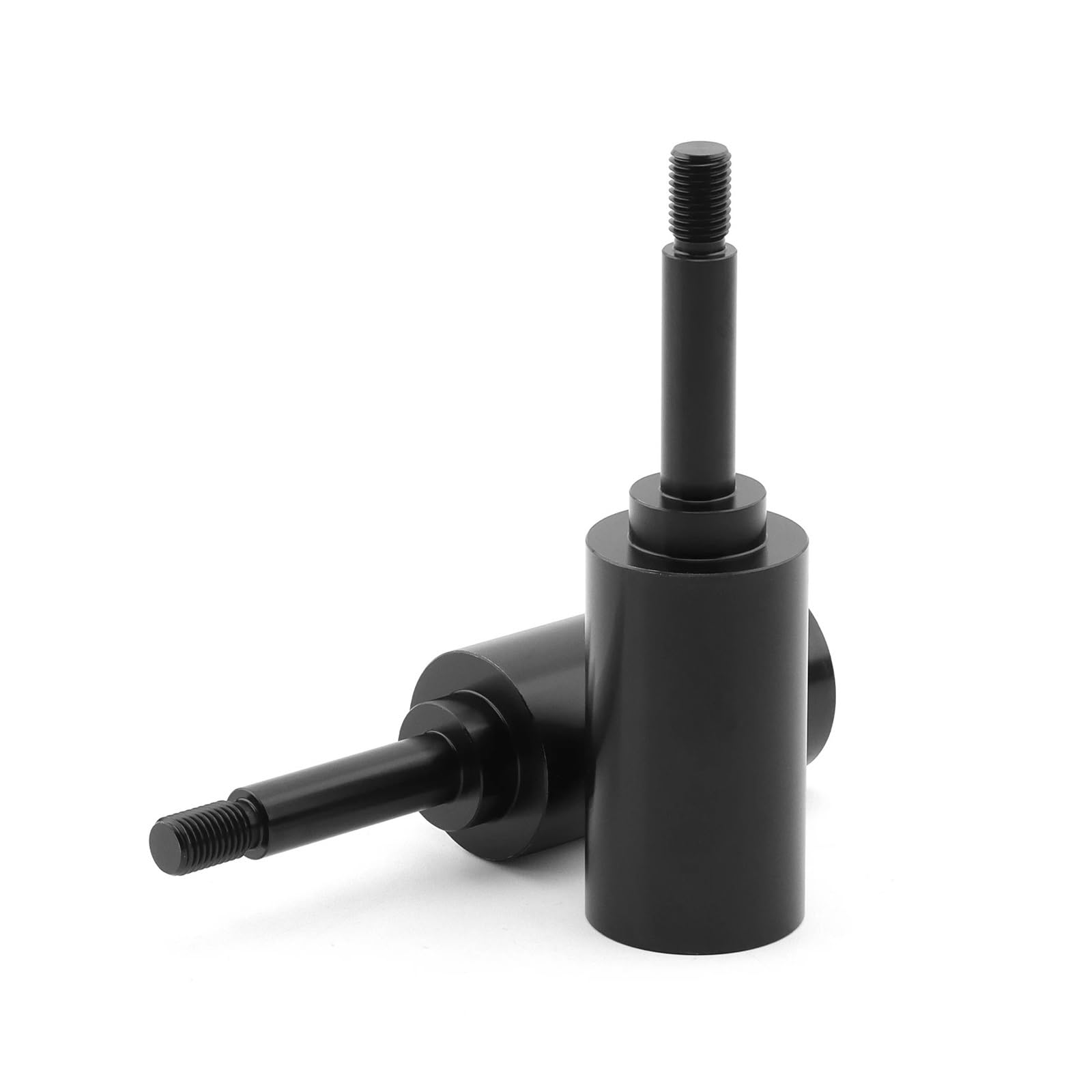 Torretas manillar elevador de 2,5" negro cromado para Shadow VT750C2B 6