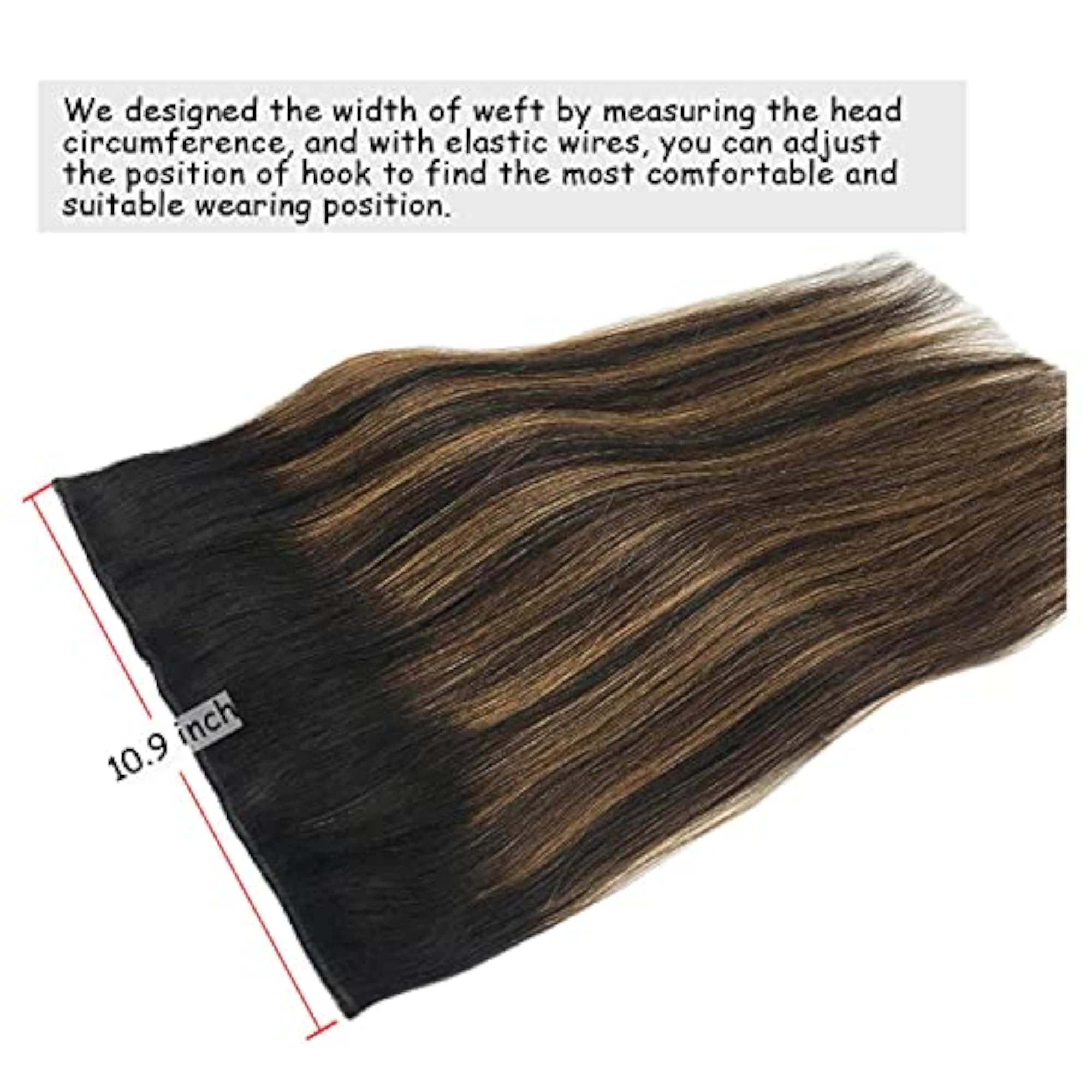 Women's 22 Inch Natural Look Synthetic Wavy Hair Extensions