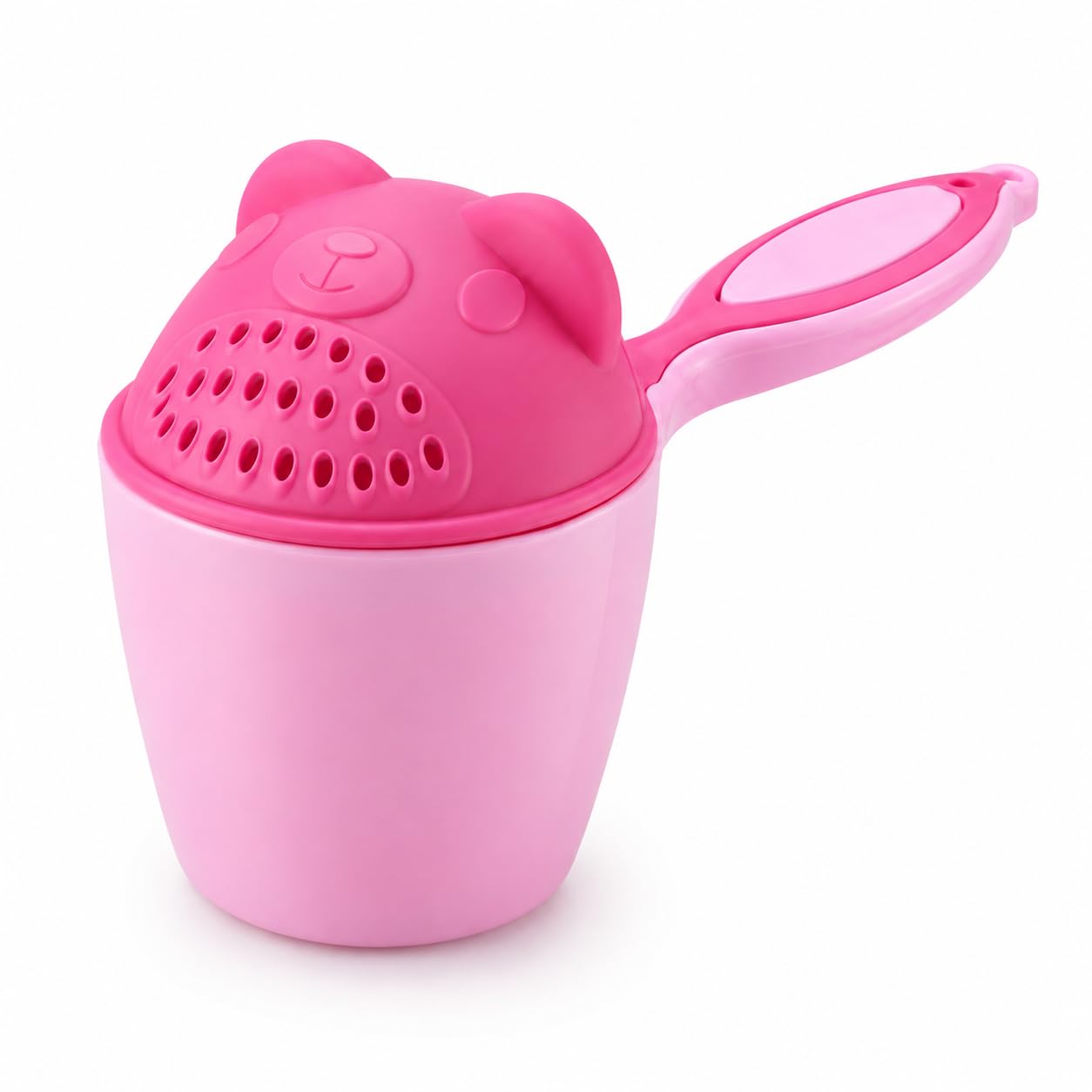 Mclear Baby Shower Mug Hair Washing Bath Cup with Handle Shampoo Rinser Shower Sprinkler-Assorted Colour (Pack of 1)-image-21