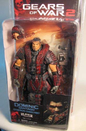 Gears Of War 2 Neca Series 4 Dominic Santiago Theron Disguise Figure #TOP1