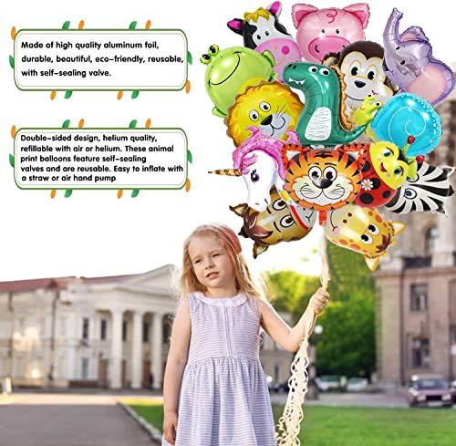 Palloncini Animali, 15 pcs Palloncini Testa