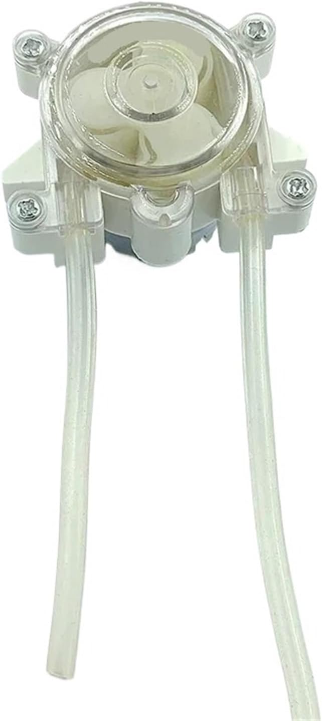 1PC Micro Peristaltic Pump DC6V-12V Small Mini 500 Geared Motor Dosing Liquid Water Squeeze Pump for Lab Ink Sampling Pump(Model B)