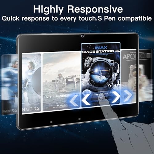 Image of JETech Screen Protector for Samsung Galaxy Tab S10 FE Plus /S10 FE+ 2025 (13.1 Inch), with Easy Installation Frame, 9H Tempered Glass Film, HD Clear, 2-Pack