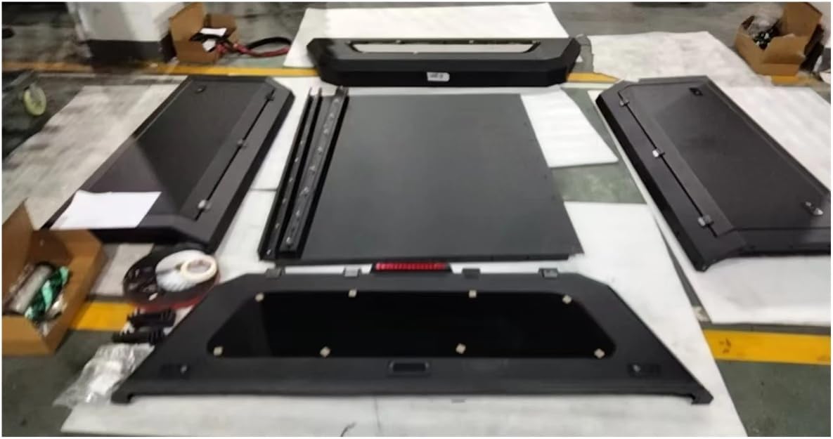 Aluminum Pickup Truck Canopy Compatible with Ranger XLS Waterproof Anti-Rust SmartCap Heavy-Duty Bed Camper Shell Locking Tailbox