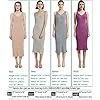 RZIV-Womens-Sleeveless-Sweater-Dress-Knit-Slim-V-Neck-Bodycon-Midi-Stretchable-Elasticity-Slim-Fits RZIV Women's Sleeveless Sweater Dress Knit Slim V Neck Bodycon Midi Stretchable Elasticity Slim Fits Khaki