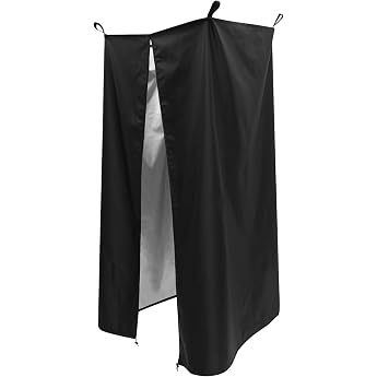 Mobile Beach Changing Tent Shower Tent Toilet Tent 76 x 68 x 182 cm Waterproof Opaque Privacy Toilet Changing Room Storage Tent Mobile Outdoor Toilet Tent for Camping and Beach