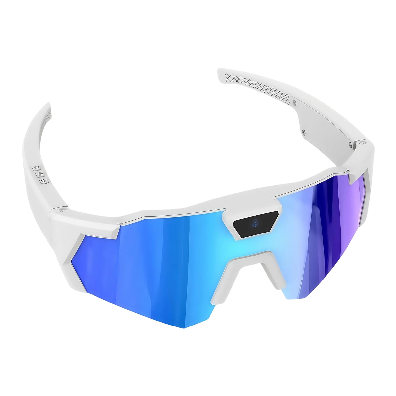 Okulary z kamerą – urządzenie nagrywające 4K do sportów na świeżym powietrzu | okulary przeciwsłoneczne do nagrywania wideo - dla biegaczy, narciarzy, snowboardzistów, wędrówek, motocyklistów