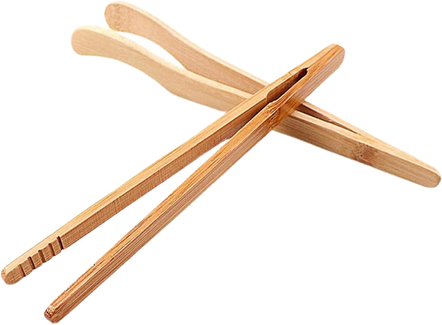 Tea Cup Clips 2Pcs Tea Cup Clips Comfortable Grip Burr Free Prevent Scald Wooden Tea Kettle Lid Clamps Kung Fu Tea Accessories for Daily Life Lid Clips
