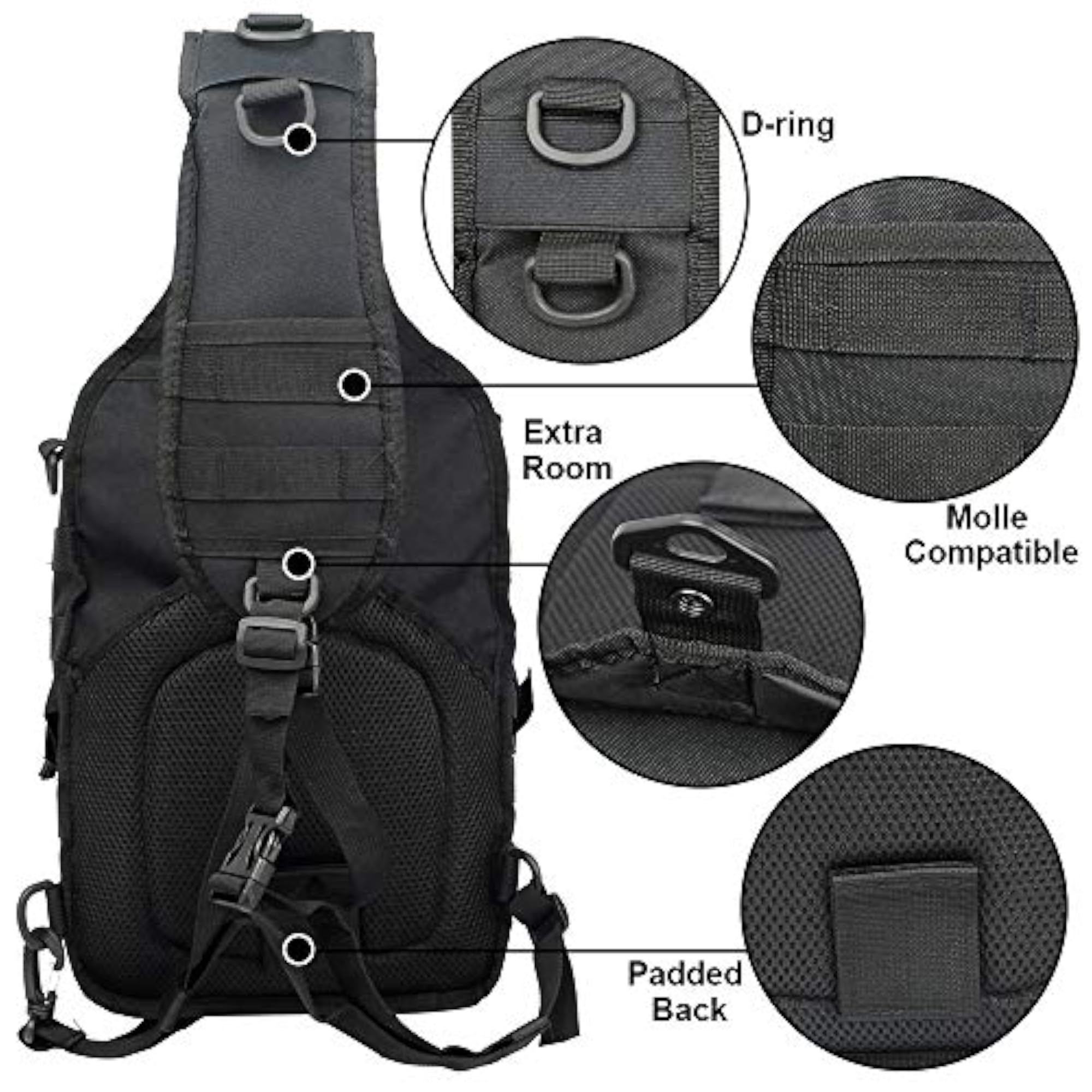 Tactical Sling Bag Pack for Outdoor Activities