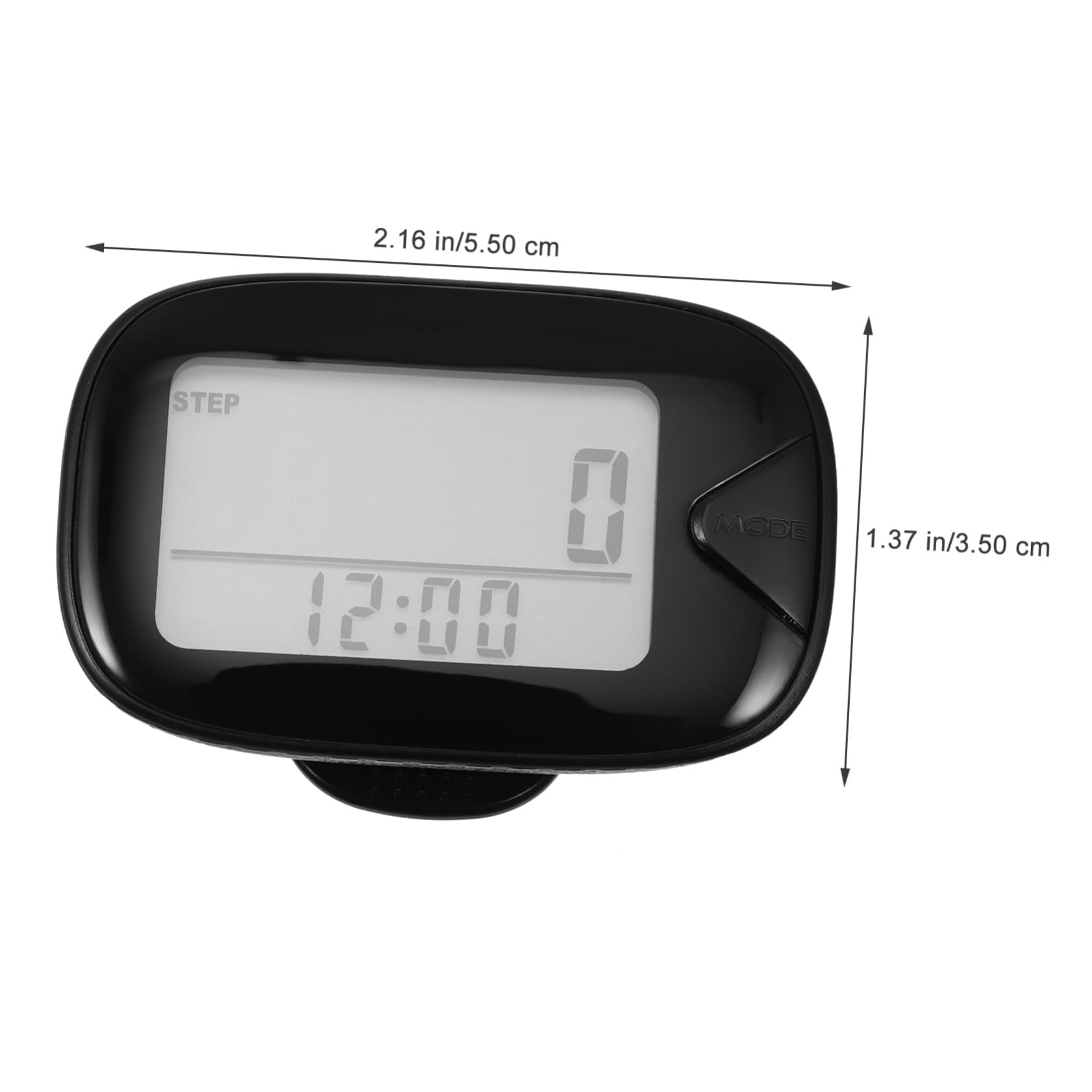 UPKOCH 1 Set Digital Pedometer with Clip Calorie Counter Durable Material for Walking Running Fitness Activities User Friendly Design for All Ages